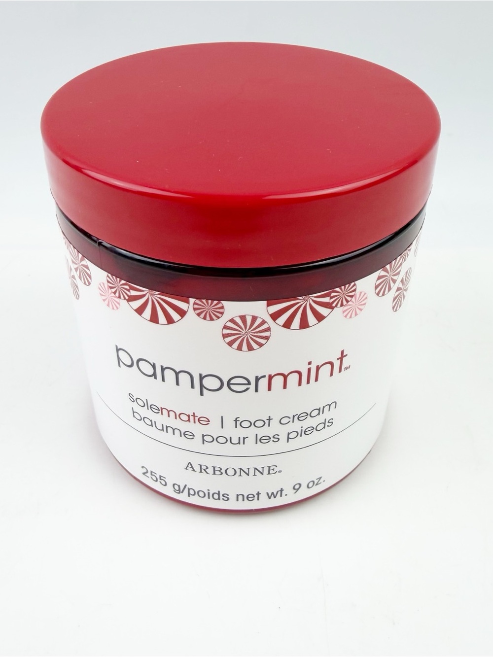Arbonne Solemate Pampermint Peppermint Foot Cream 9 oz New